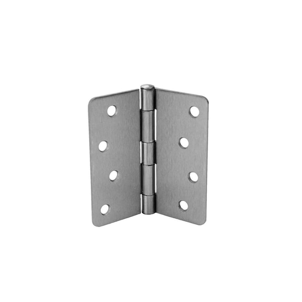 Heat Wave RPB73535-58-652 3.5 x 3.5 in. Brushed Chrome Hinge 0.62 in. Radius - HE2949748