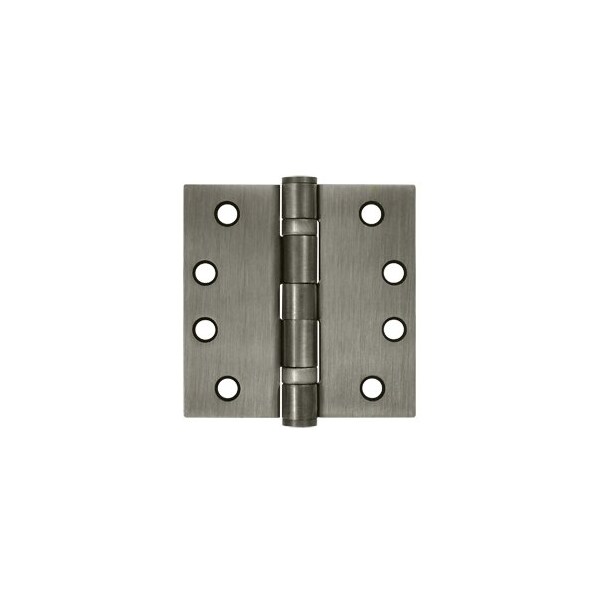 Deltana S44HDBB15A HD Square Hinges Antique Nickel, 10PK - S44HDBB15A-XCP10