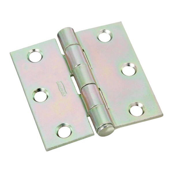 Homecare Products 2.5 in. Steel Zinc-Plated Door Removable Pin Hinges - HO3302557