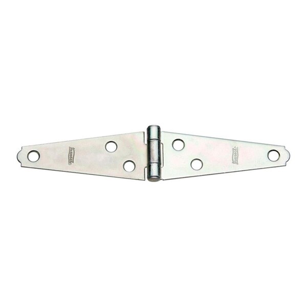 Homecare Products 3 in. Steel Light Strap Hinge - Zinc-Plated, 2PK - HO3305011