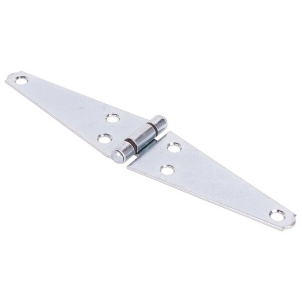 Prosource Strap Hinge, 2 mm Thick Leaf, Steel, 180 Range of Motion - HSH-Z04-013L