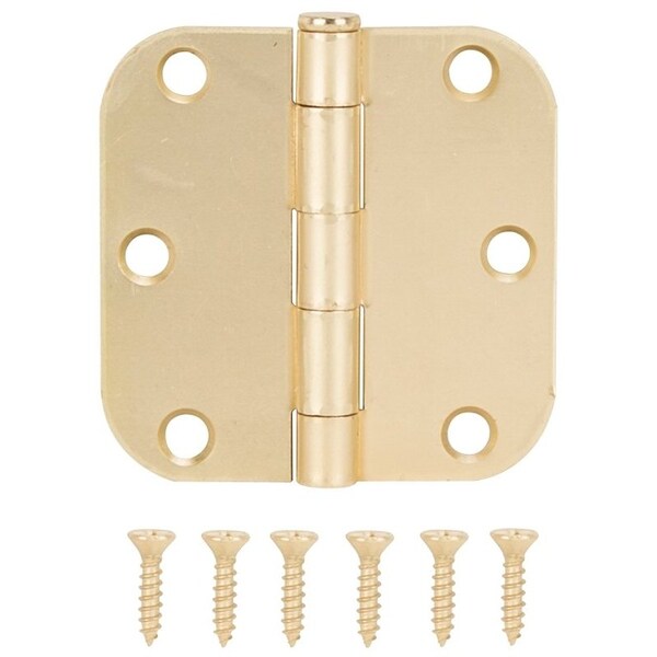 Prosource Door Hinge, Steel, Satin Bronze, Loose Pin, 180 deg Range of Motion, Screw Mounting - LR-703-PS