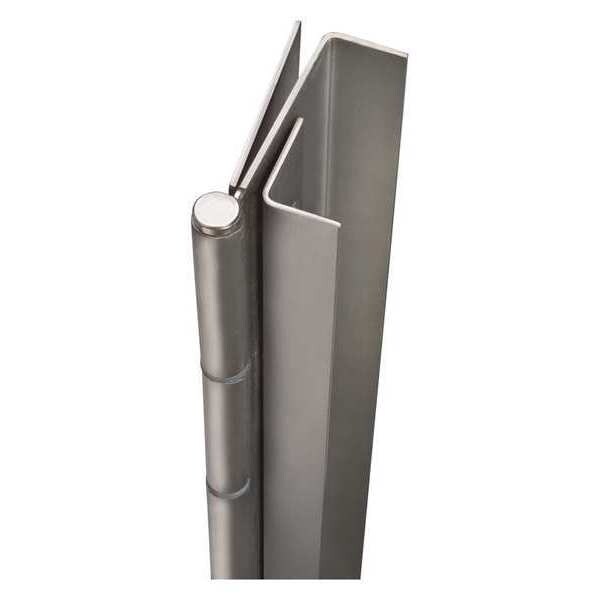 Best Piano Hinge, Stainless Steel, Full Mortise Mounting, 2 3/16 in Leaf W x 83 1/8 in Leaf H, Satin - 652ULSTSFMDOORHINGE7'0"32DSTS