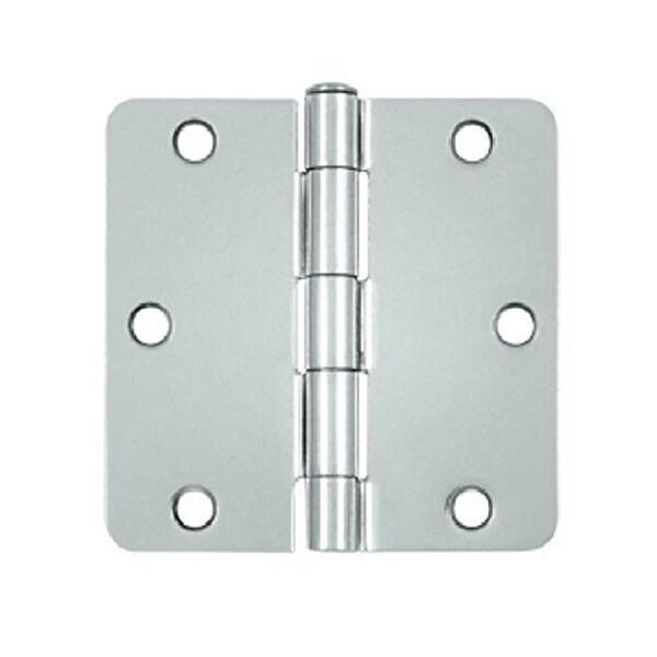 Patioplus 3.5 x 3.5 x 0.25 in. Radius Hinge Steel-US26 - PA3833430