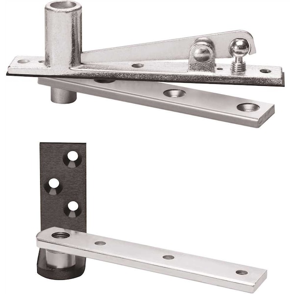 Rixson 1 in. x 5-1/4 in. Pivot Hinge Brass Center Hung Pivot - 127-3/4 X 613