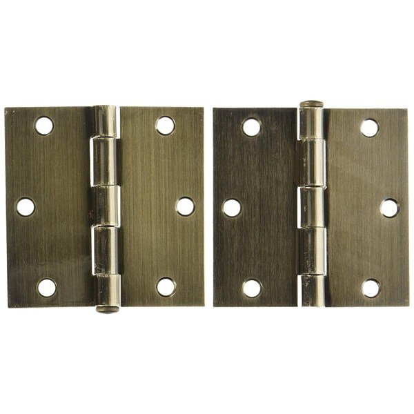 Patioplus 3.5 x 3.5 in. Square Hinge Steel - Right Hand-US5 - PA962006