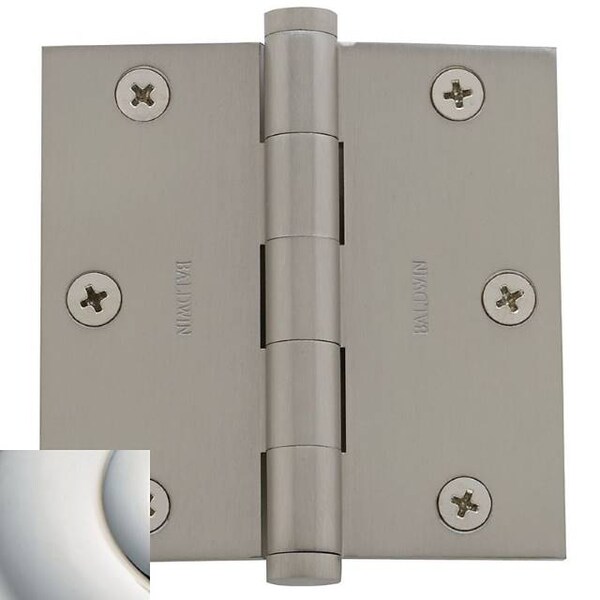 Baldwin Estate Lifetime Bright Nickel Full Mortise - 1035.055.INRP