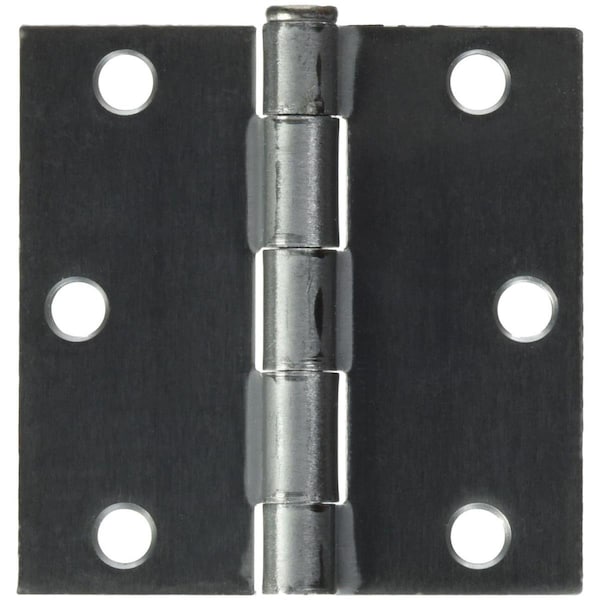 Patioplus 3 x 3 in. Square Hinge Steel - Brushed Chrome - PA796190