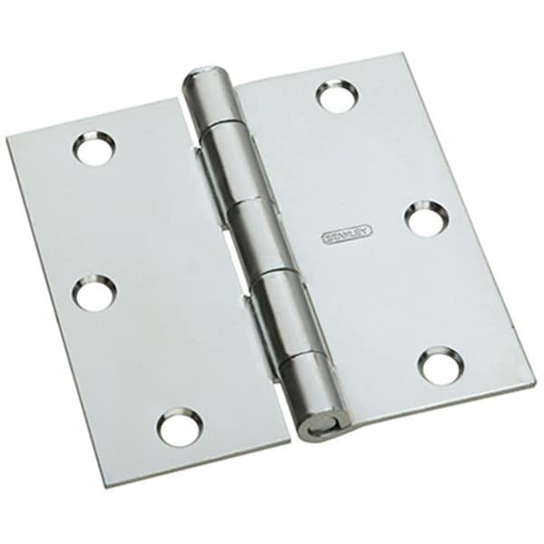 Greengrass N830-196 3 in. Zinc Door Hinges - GR585264