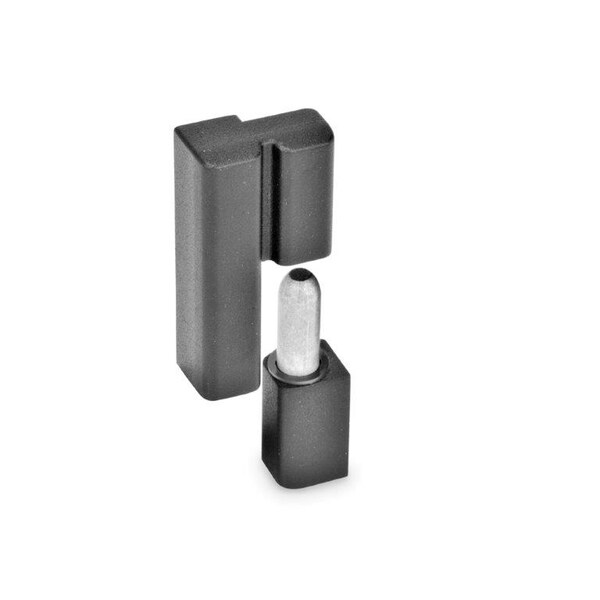 J.W. Winco GN161.2-32-63-R-M5-SW Hinge Black - 161.2-32-63-M5-R-SW