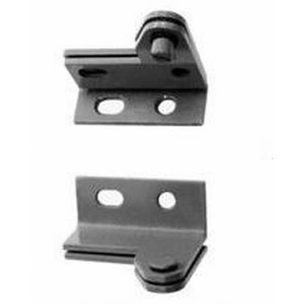 Best Hinges Left Hand Floor Mounted Wardrobe Pivot Set # 350167 Satin Chrome Finish - 34026DLH