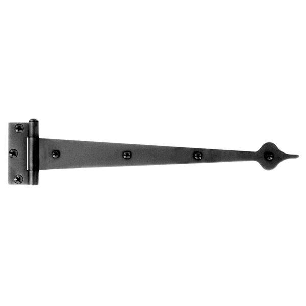 Acorn Mfg Acorn 17.75 in. L Black Strap Hinge - AI8BP