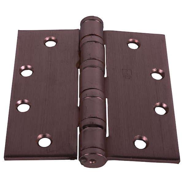 Hager Full Mortise Butt Hinge, 4-1/2" x 4-1/2", 10B, Steel Base, Heavy, WMS - BB1168 4-1/2X4-1/2 US10B
