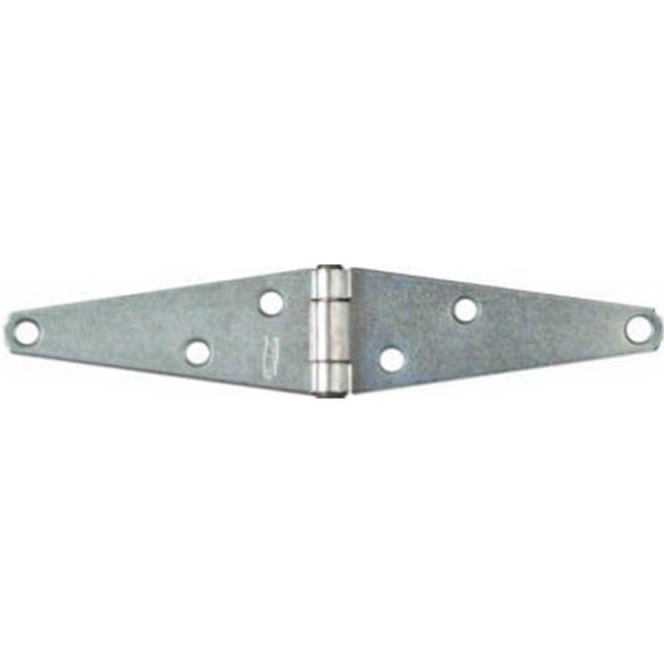 Eat-In N127-969 4 in. Strap Hinge, Heavy Duty, Zinc - EA698349