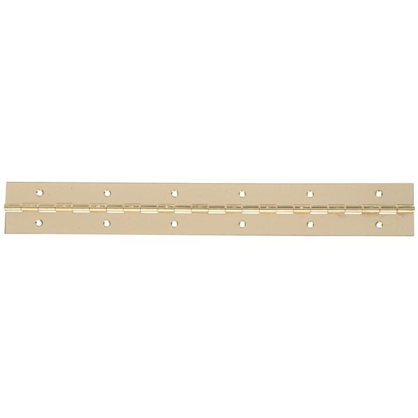 Ornatus Outdoors Carded, Brass Plate Continuous Hinges, 48 x 1.5 in. - OR1638043