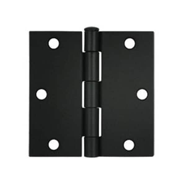 Patioplus 3.5 x 3.5 x 0.25 in. Radius Square Hinge Steel - PA3240042