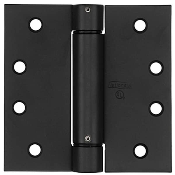 Eat-In N350-793 4 in. Oil Rubbed Bronze Spring Adjustable Door Hinge - EA576498