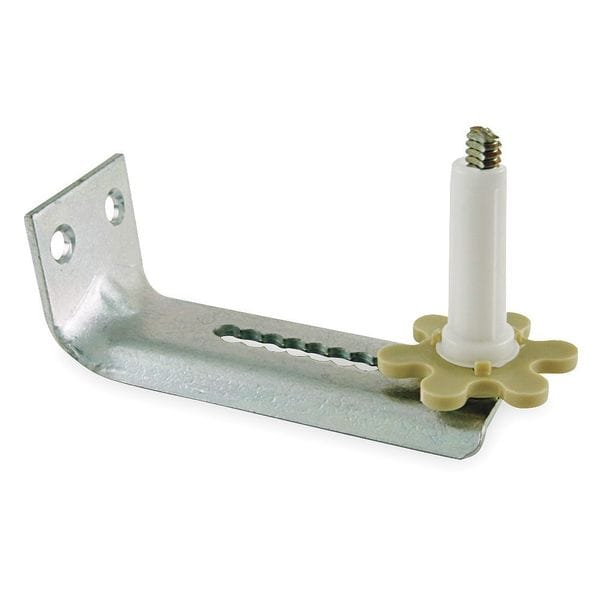 Zoro Select Bracket and Pivot Set, Steel, L 3 5/16 In - 1XMX8
