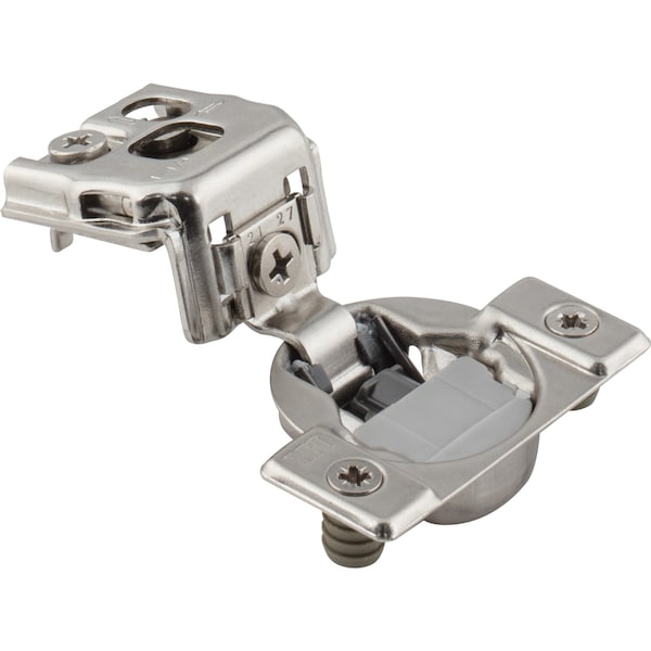 Hardware Resources 105Deg 1-1/4In. Overlay Heavy Duty Dura-Close Soft-Close Compact Hinge W/ Press-In 8 Mm Dowels - 9394-000