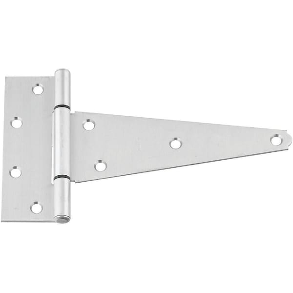 National 8 In. Stainless Steel Extra Heavy Tee Hinge - N342527