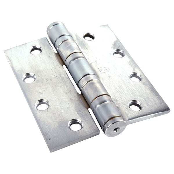 Hager Full Mortise Butt Hinge, 4-1/2" x 5", US26D, NRP, 8-28GA, WMS - BB1199 5X4-1/2 26D ETW8