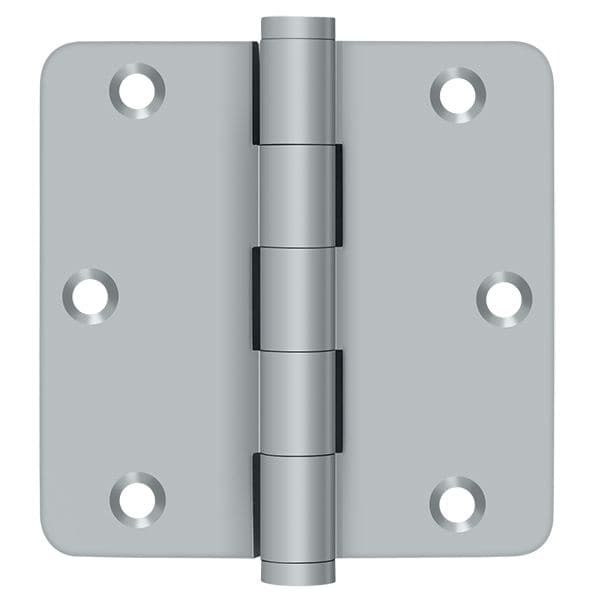 Deltana Satin Chrome Door and Butt Hinge - DSB35R426D-R
