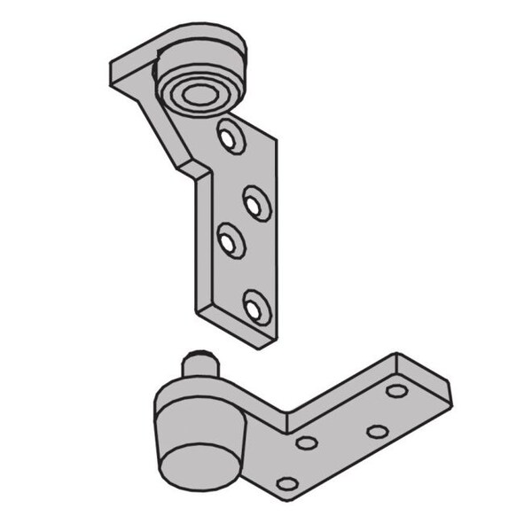 Ives Dark Bronze Painted Pivot 7212VTOPSP313RH - 7212VTOPSP313RH