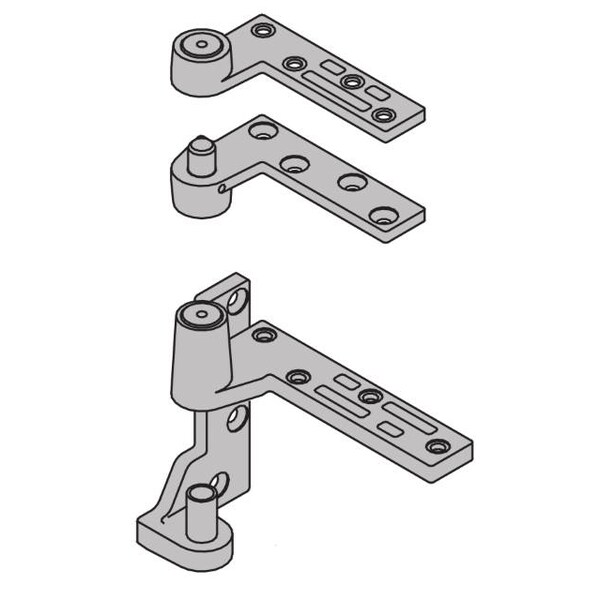 Ives Satin Stainless Steel Pivot 7215FSET32DLH - 7215FSET32DLH