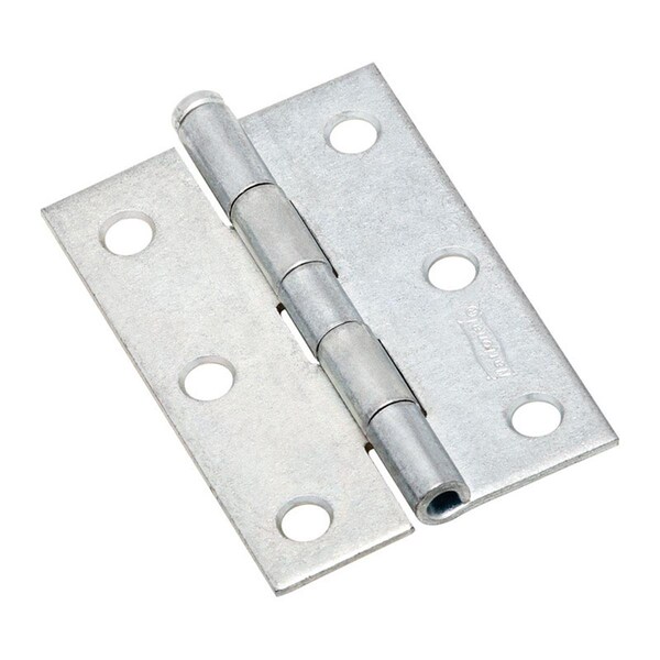 Homecare Products 3 in. Steel Door Removable Pin Hinges, 2PK - HO3305712