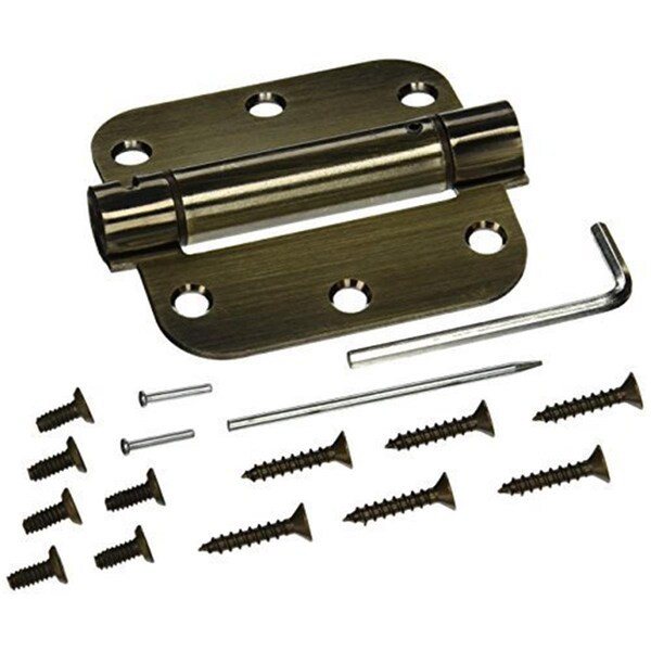 Patioplus 3.5 x 3.5 x 0.62 in. Spring Hinge Steel-US5 - PA561940