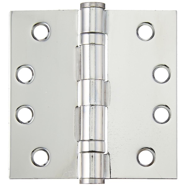 Patioplus 4 x 4 in. Square Hinge Heavy Duty Steel-US26 - PA864530