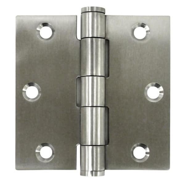 Patioplus 3 x 3 in. Square Hinge, Satin Stainless Steel - 30 Case - Pack of 2 - PA134493