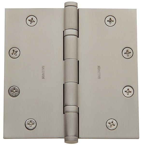 Baldwin Vintage Brass Door and Butt Hinge - 1051.033.INRP