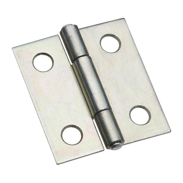 Homecare Products 1.5 in. Steel Hinge - Zinc-Plated, 2PK - HO3299772
