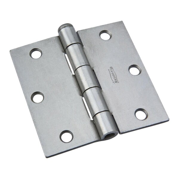 National Mfg 3.5 in. Stainless Steel Broad Hinge - 5006004
