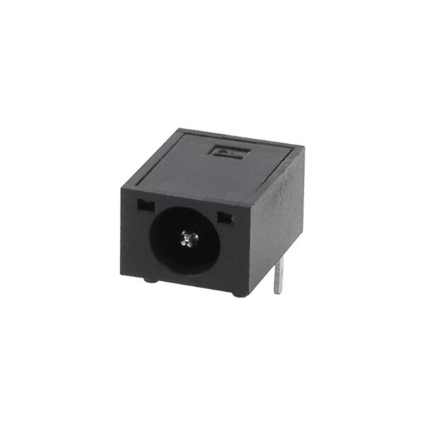 Cui Devices Dc Power Connectors 1.0 X 3.8 Mm, 2.0 A, Horizontal, Through Hole, W/Switch, Dc Power Jack Connector - PJ-052C