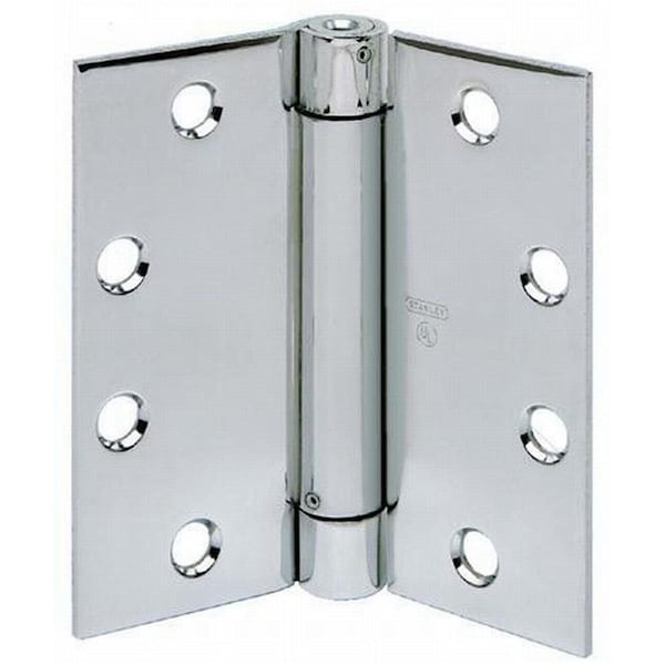 Nunc Patio Supplies 3.5 x 3.5 in. Spring Hinge, No. 420742 Satin Brass - NU3240269