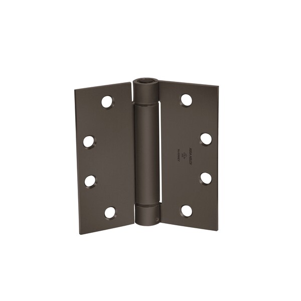 Mckinney Hinges McKinney 4-1/2inx4-1/2in Square Corner Steel Single Acting Standard Weight Full Mortise Spring - 150241210B