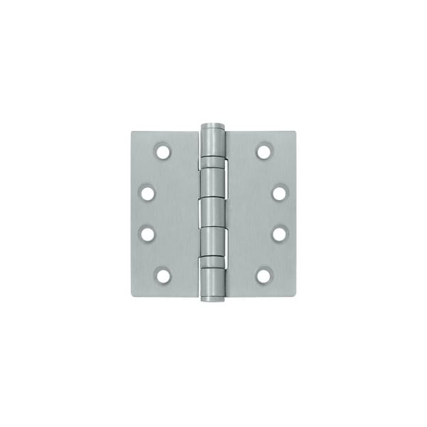 Deltana S44HDBB26D HD Square Hinges Brushed Chrome, 10PK - S44HDBB26D-XCP10