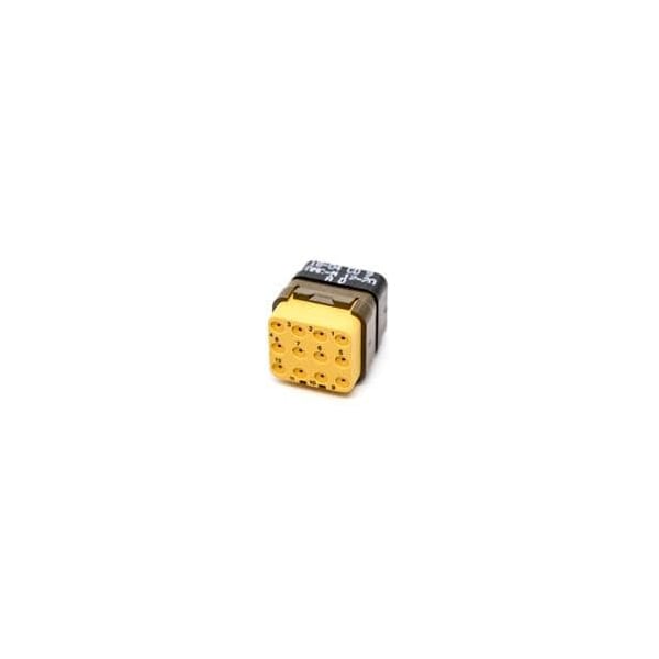 Deutsch Rack And Panel Connector  12 Contact(S)  Male - DMC-M12-20AD