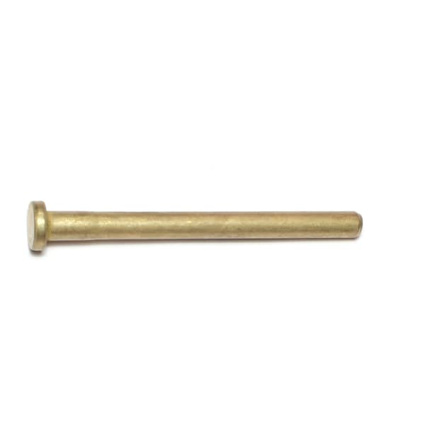 Midwest Fastener 3-1/2" Satin Brass Hinge Pins for National 5PK - 69903