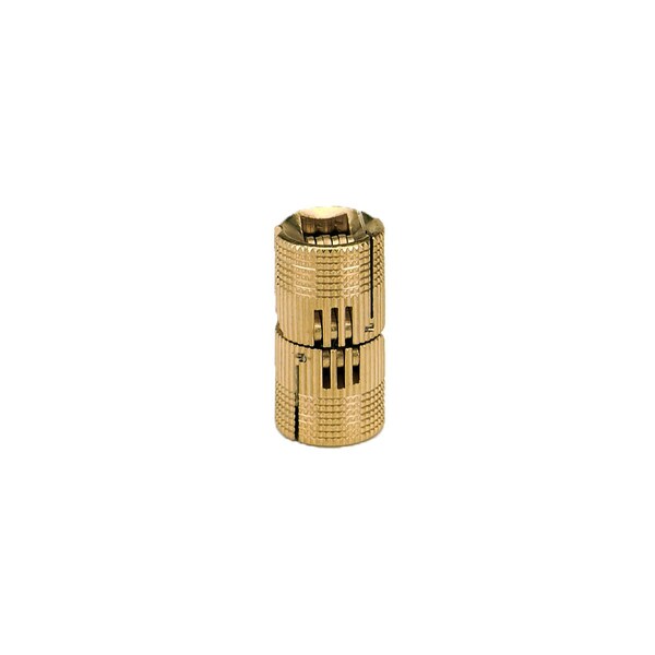 Richelieu 38inch 10 mm x 38inch 10 mm Concealed KnockIn Barrel Hinge, Brass - 420104130