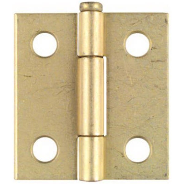 Greengrass N141-754 1.5 x 1.44 in. Light Narrow Hinge With Screws, 2PK - GR698342