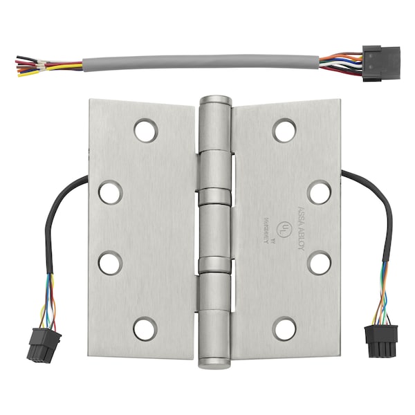 Mckinney Oil Bearing Butt Hinge, 4-1/2" x 4-1/2", US32D, QC8, Standard - TA2314 4-1/2X4-1/2 32D QC8