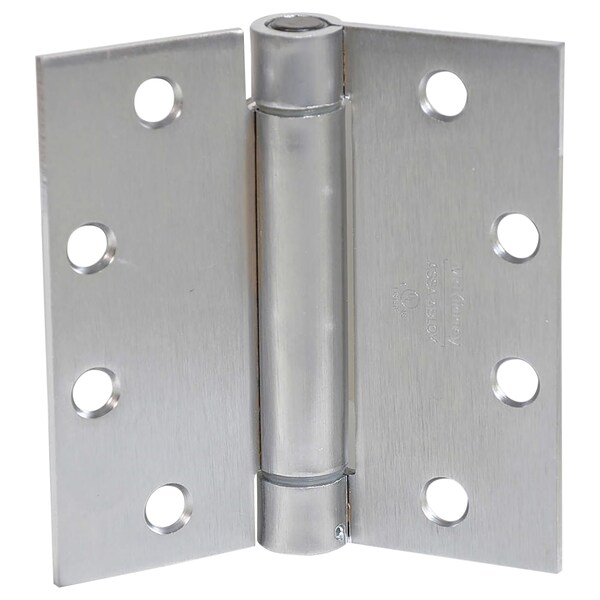 Mckinney Oil Bearing Butt Hinge, 5" x 4-1/2", US32D, NRP, Heavy - TA386 5X4-1/2 32D NRP