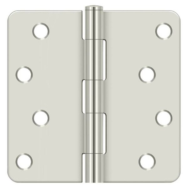 Deltana Bright Nickel Door and Butt Hinge - S44R414