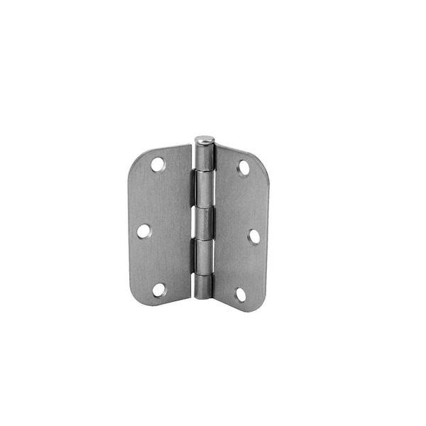 Heat Wave RPB74040-58-632 4 x 4 in. Brass Plated Residential Hinge 0.62 in. Radius - HE2940081