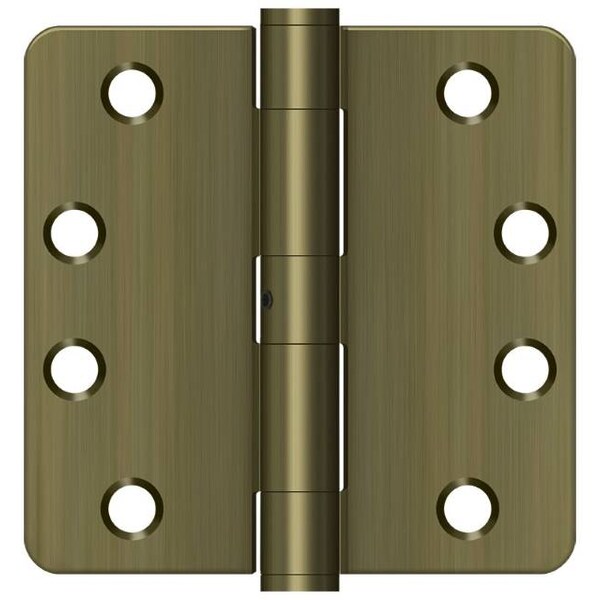 Deltana Antique Brass Door and Butt Hinge - S44R4HDN5