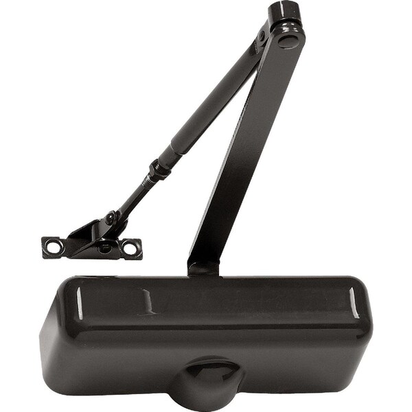 Tell 2000 Series Residential Brown Hold Open Door Closer - DC100077
