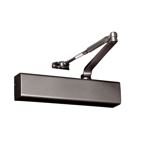 Yale Door Closer, Tri-Packed Regular, Parallel, Top Jamb Mont, Non-Hold Open, Size 1-6, Slim Line Cover - 3301 690